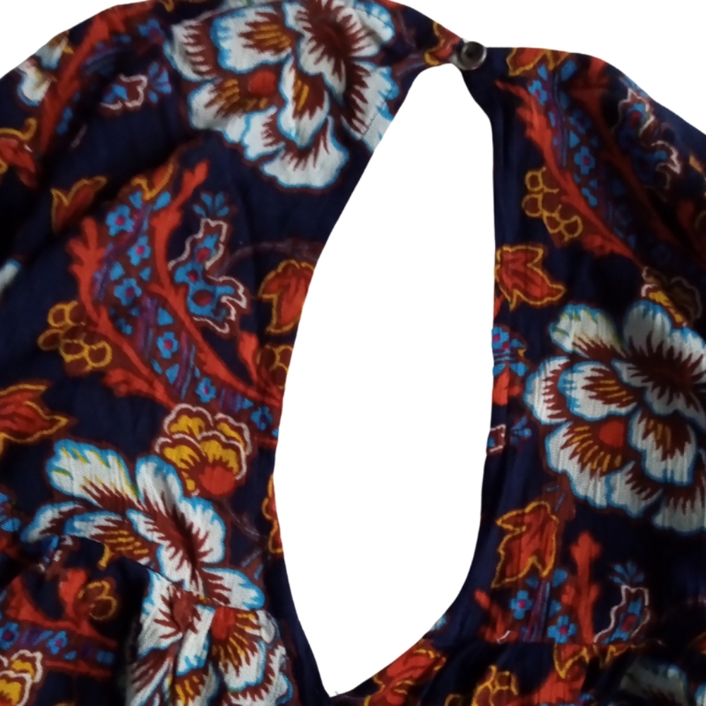 UO OUT FROM UNDER Romper Floral Dreamy Days Navy Urban Outfitters - Picture 9 of 12